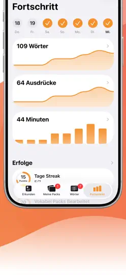 Screenshot von Spanisch Lernen - Anfänger auf dem iPhone 4