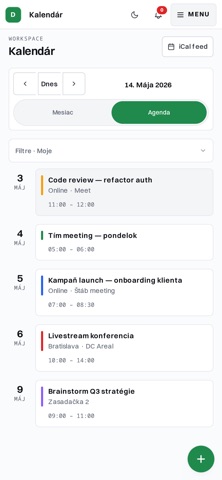 Štáb - slovenský manažér úloh screenshot