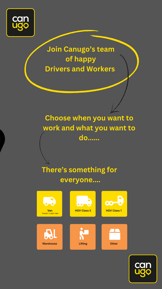 #7. Canugo - Driver & Worker App (iOS) 由: appt.so