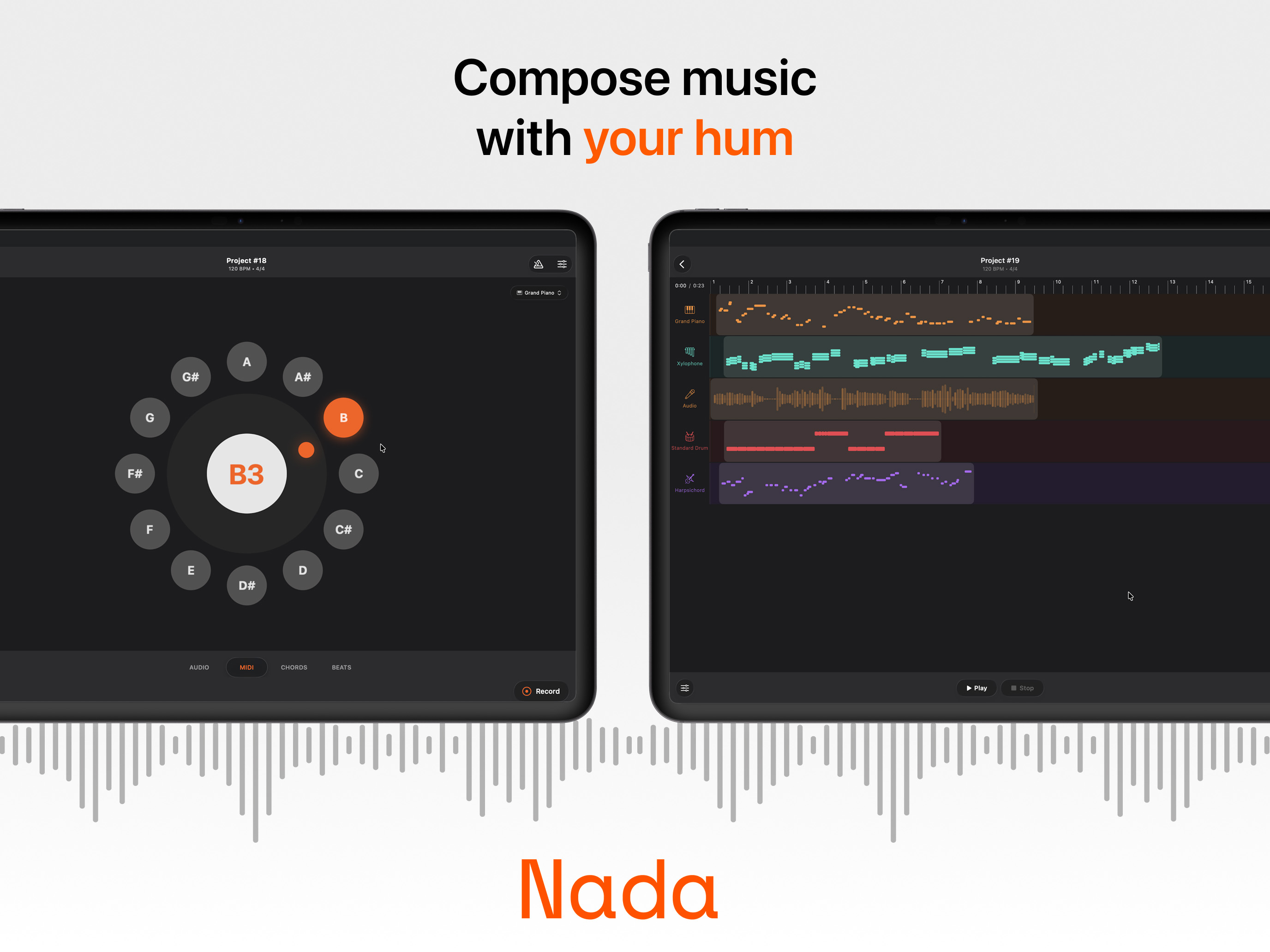 Nada: Compose Music With Voice screenshot 8