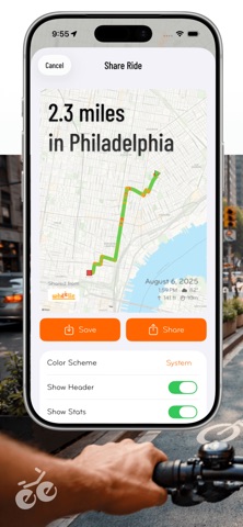 Wheelie: Bike Ride Tracking screenshot