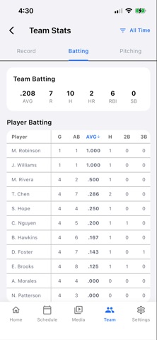 Swing Baseball Screenshot 2 of 10