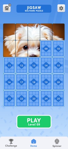 Jigsaw Snap Solitaire Puzzle Screenshot 1 of 5