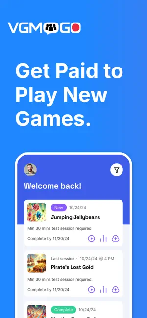 VGMgo - Become a Game Tester screenshot 1