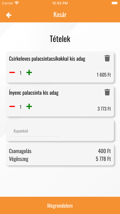 Creppy Palacsintaház Screenshot