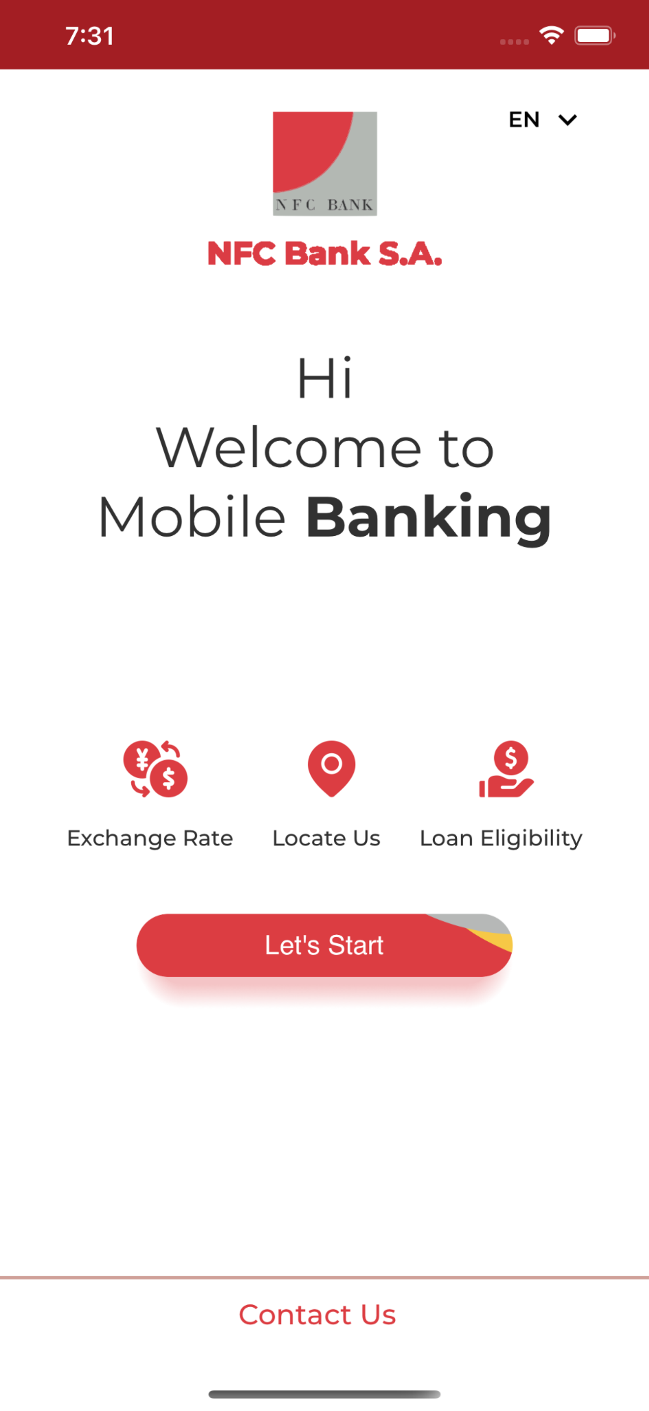NFC Bank MobileBanking