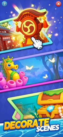 Solitaire Klondike Fish iPhone screenshot