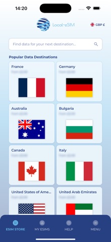 Local-eSIM screenshot