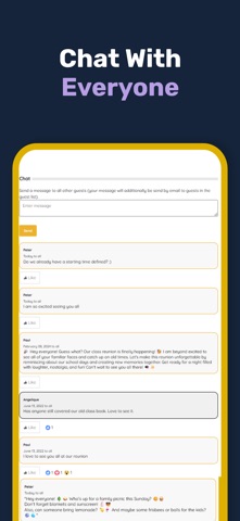 Joynly Reunion Planner screenshot
