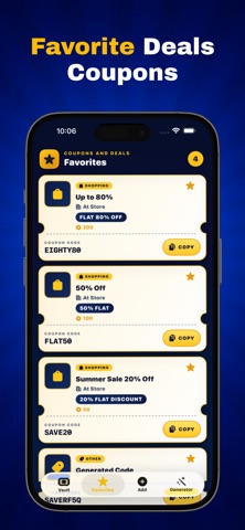 SaveWave Coupons and Deals iPhone screenshot 3