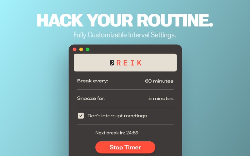 Breik Smart Screen Pause screenshot