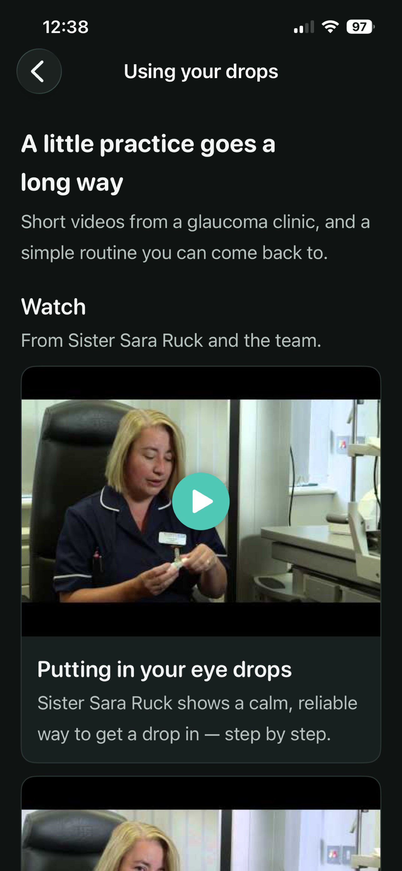 EMMA: Glaucoma Companion screenshot 3