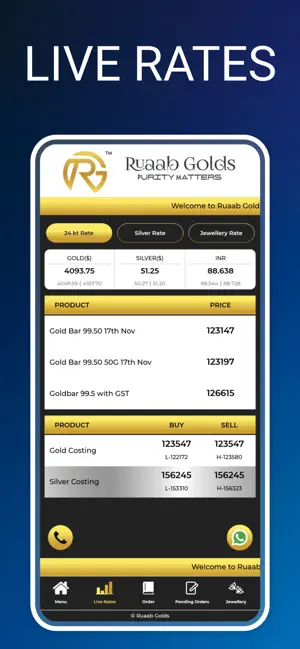 Ruaab Golds screenshot 1
