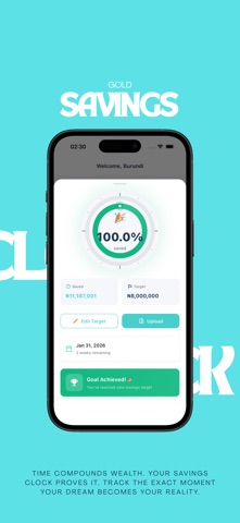 Gold Savings App screenshot