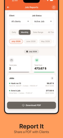 Boyaf: Paint Cost Estimator iPhone screenshot