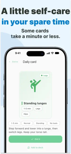 HealthDeck: Habit Card Game screenshot 2