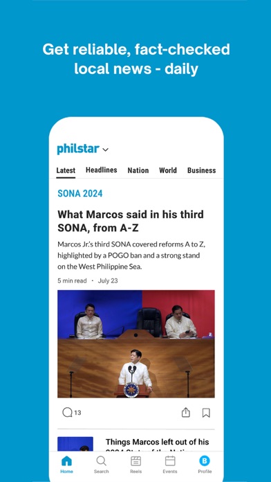 Screenshot #2 pour Philstar