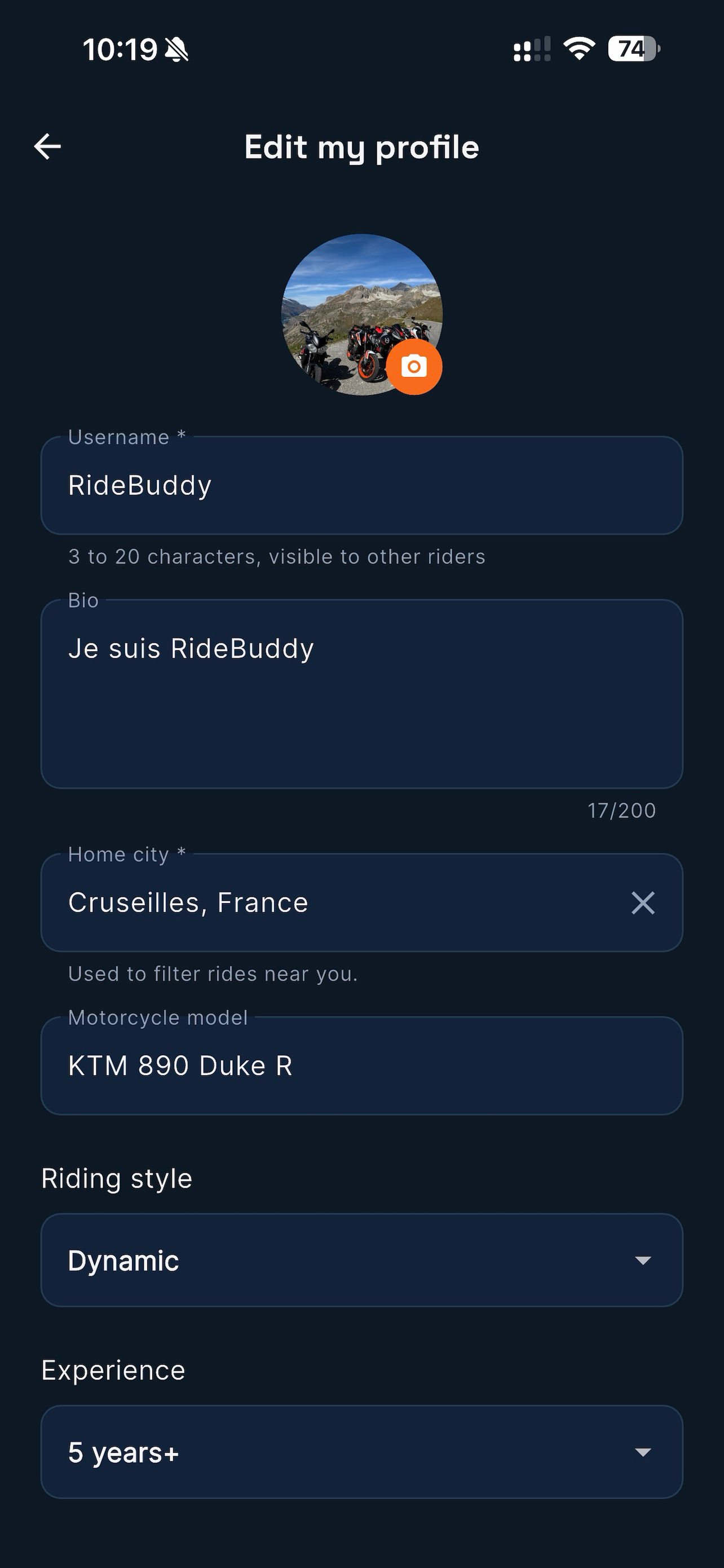 Ride-Buddy screenshot 5