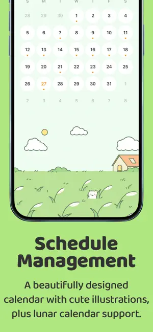 MochiDay-Planner & Calendar screenshot 1