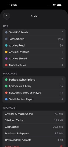 RSS, News & Podcasts - uRSS iPhone screenshot 9