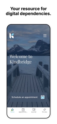 Kindbridge iPhone screenshot