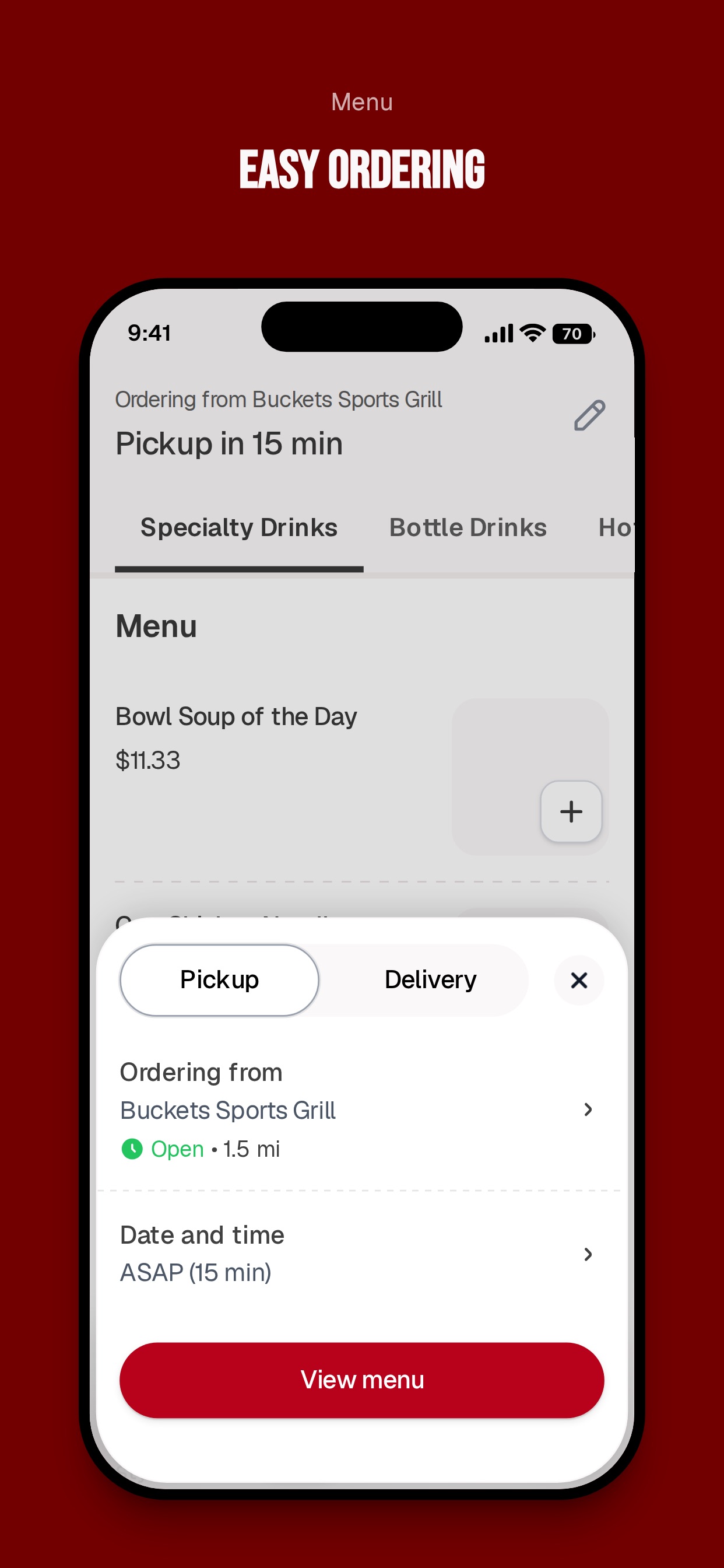 Screenshot 3 of Buckets Sports Grill