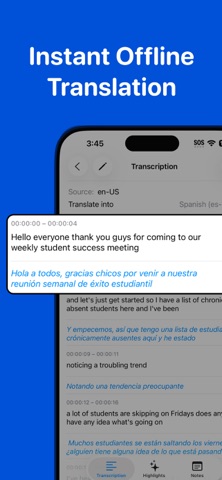 Voice Notes AI - EzyTranscribe Screenshot 3 of 4