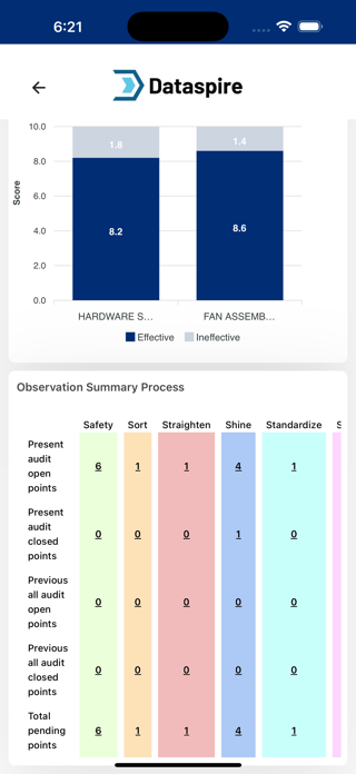Dataspire Audit Screenshot 5 of 7