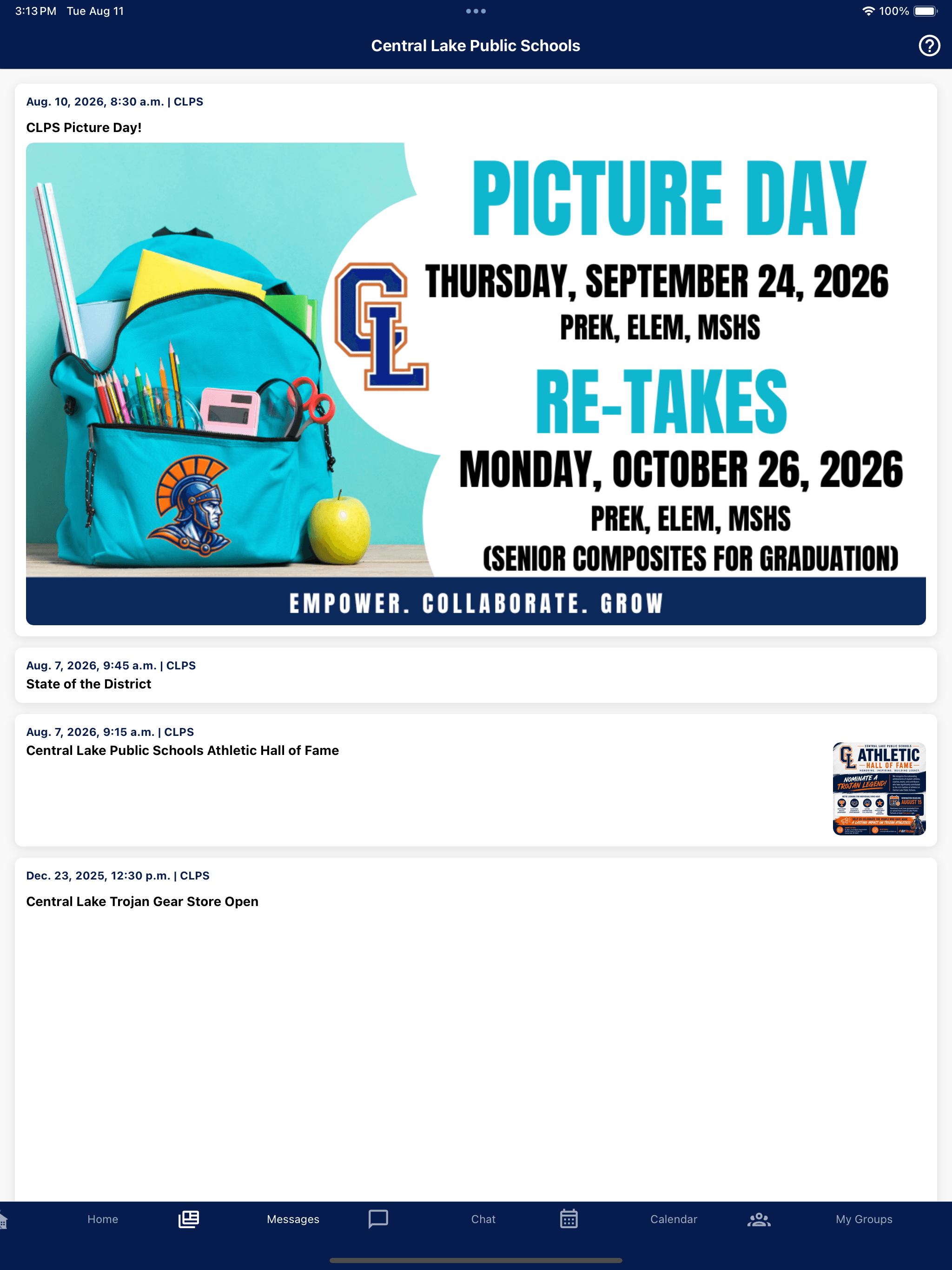 Central Lake Public Schools screenshot 12