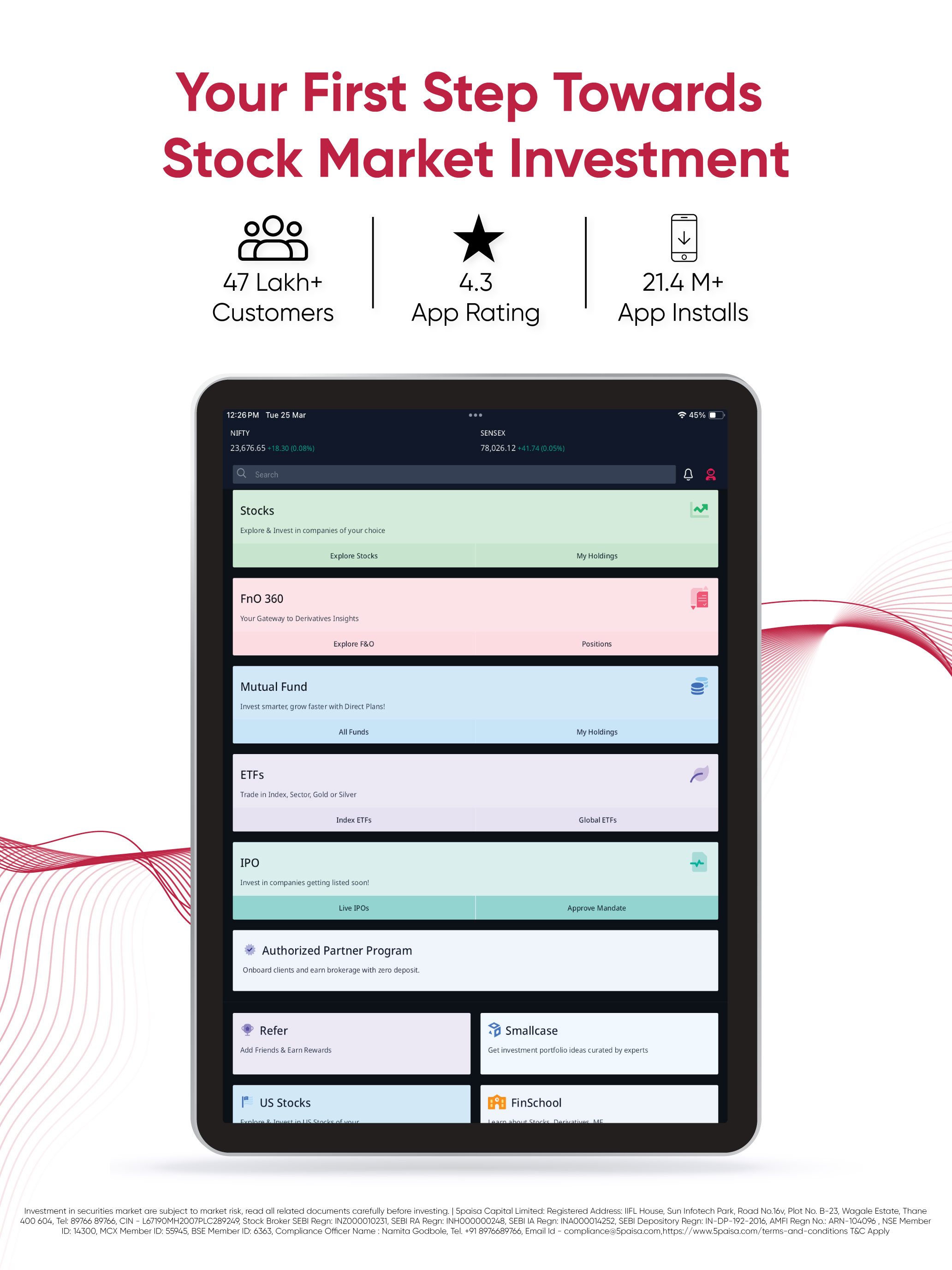5paisa: Share Market, MF, IPO