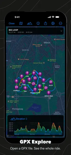 GPXExplore: GPX Track Viewer screenshot 1