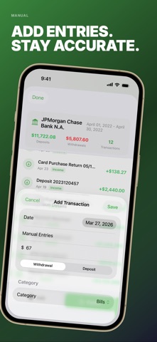Bank Statement Converter Parse iPhone screenshot