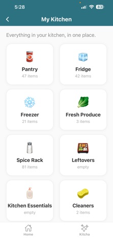 Kitcha by Tabby iPhone screenshot