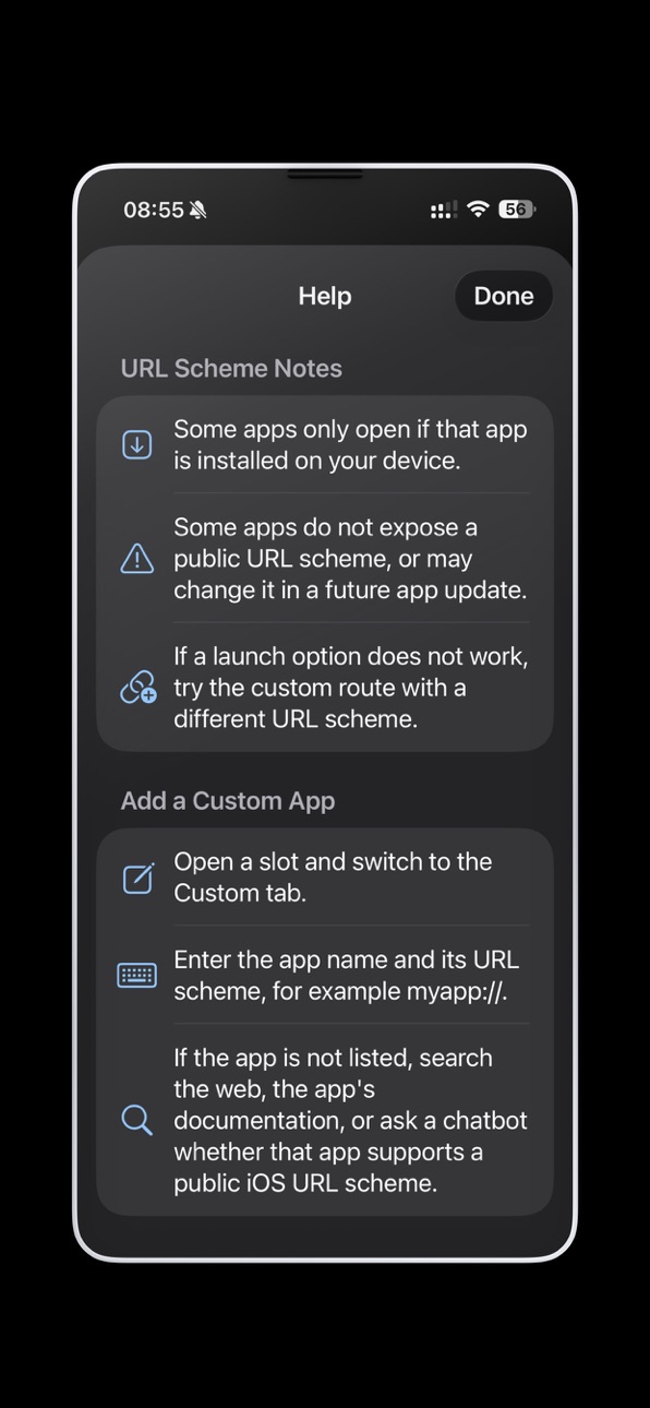 iPhone screenshot