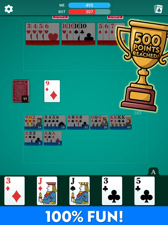 Rummy 500 - Card Game * screenshot 20