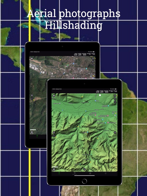 TopoRec - Map Viewer iPad screenshot 3 - Navigation app