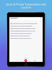 voice text iPad Captures Décran 1