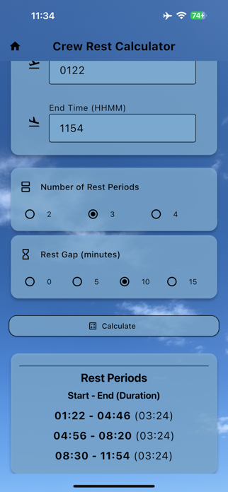Time Calculator App Screenshot 7 of 10