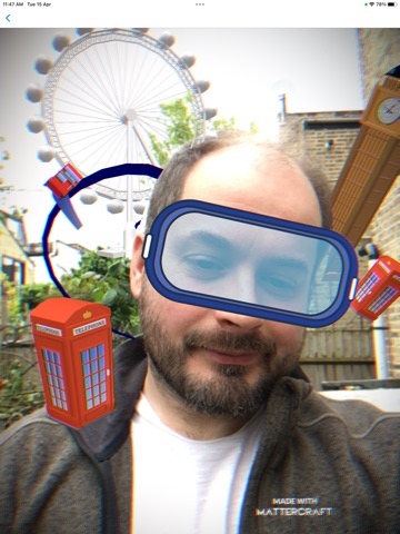 View with AR iPad screenshot