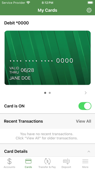 Forcht Bank Mobile Banking Screenshot