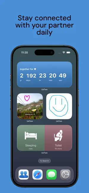 UsTwo - Couples & Partners App screenshot 1