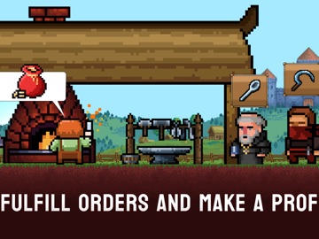 Hammer & Steel: idle business iPad screenshot