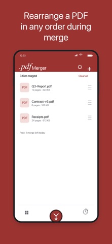 PDF Merger: Combine & Split Screenshot 3 of 10