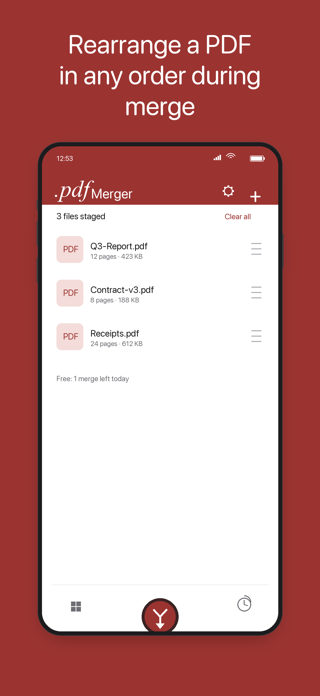 PDF Merger: Combine & Split Screenshot 3 of 10