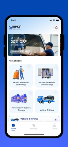 Shipex - Packers & Movers App Screenshot 2 of 7