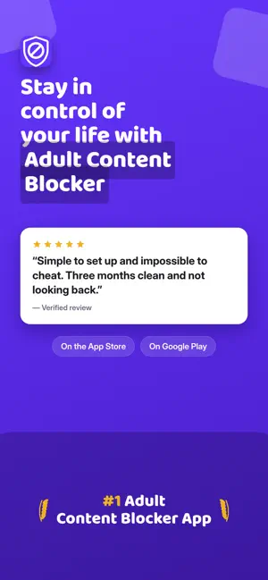 Blocker+ Adult Content Blocker screenshot 1