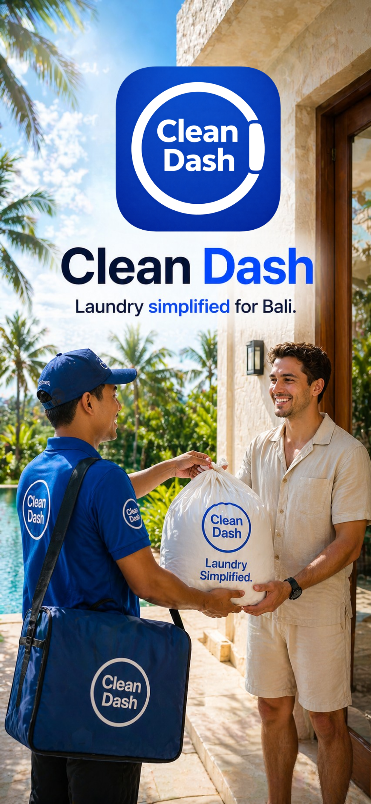 Clean Dash: Bali's Laundry App