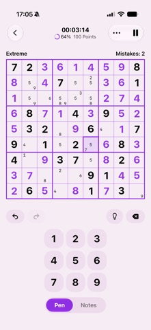 Sudoku for all iPhone screenshot