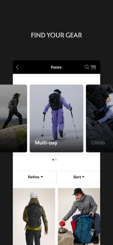 Arc'teryx - Outdoor Gear Shop screenshot 6 of 10