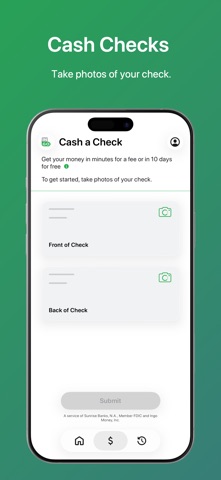 Ingo Money - Cash Checks iPhone screenshot